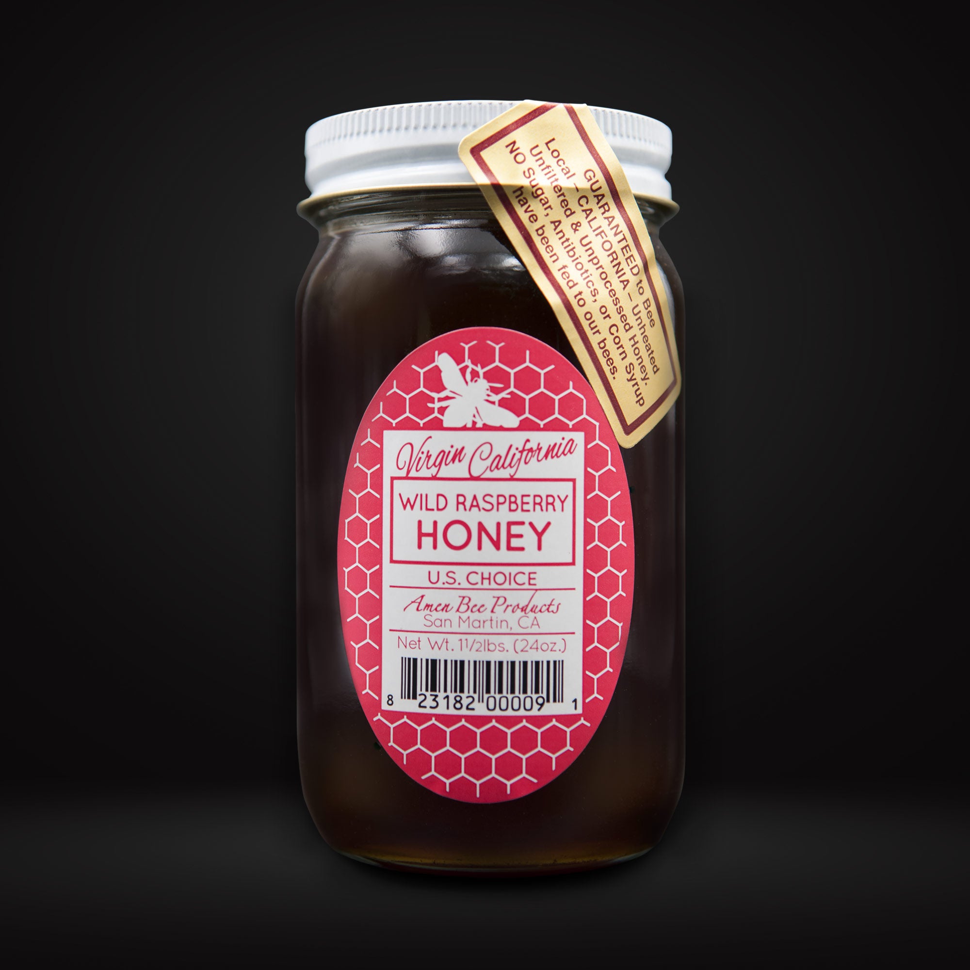 Wild Raspberry Honey