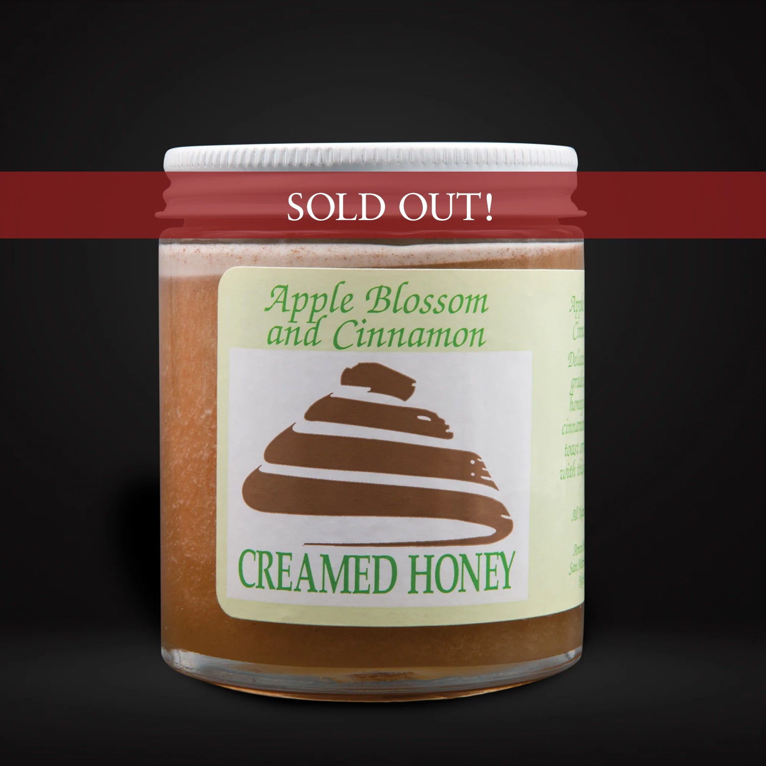 Creamed Honey Apple Blossom and Cinnamon